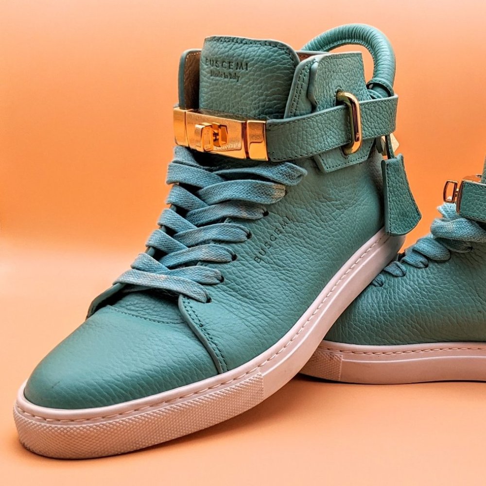 100 MM ALCE | PETROL Buscemi Teal/Gold